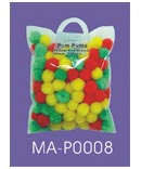 Multi-color Pom-pom