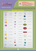 Plastic Beads Card