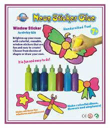 Neon Sticker Glue